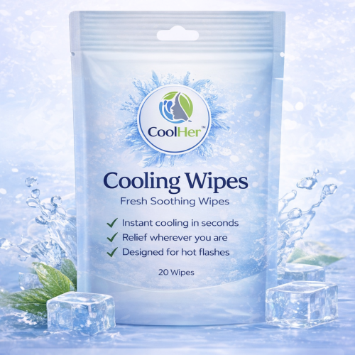 CoolHer™ Pack of 20 Disposable Wipes