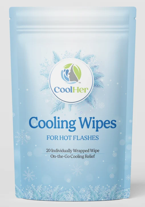 CoolHer™ Pack of 20 Disposable Wipes (PreOrder)