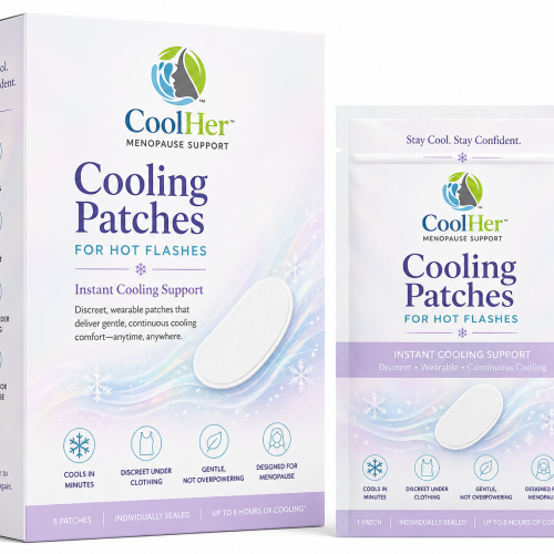 Cooling comfort — whenever a hot flash hits